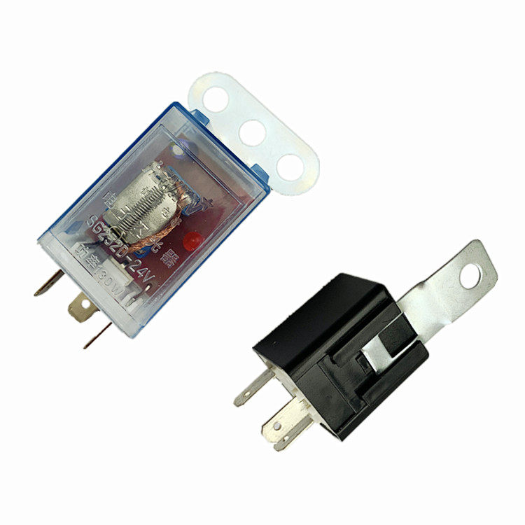 Car truck three-pin three-plug electronic flasher SG152C 252C CS158CS258 turn signal relay