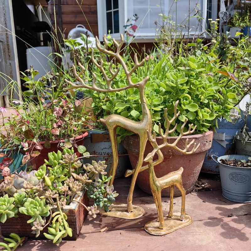 Morning Garden Cast Iron Christmas Ornaments Golden Deer Home Decorations Desktop Decorations Christmas Holiday Decorations Morning Garden Cast Iron Christmas Ornaments Golden Deer Home Decorations Desktop Decorations Christmas Holiday Decorations