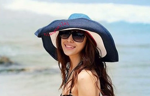 Путешествие на остров отдых летние соломенная шляпа Шляпа Шляпа Шляпа Cavet Beach Шляпа Шляпа складывание на открытом воздухе солнцезащитная девушка