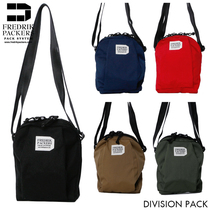 Japan FREDRIK PACKERS Mens and womens retro small number square single shoulder bag inclined satchel bag