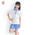 Đồng phục học sinh đồng phục nam ngắn mùa hè ngắn tay có thể được bán - Đồng phục trường học / tùy chỉnh thực hiện thời trang trẻ em cao cấp Đồng phục trường học / tùy chỉnh thực hiện