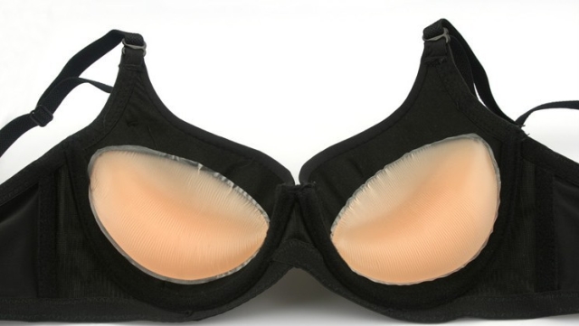 Trên và dưới dày ngực nhỏ pad ngực vô hình áo ngực dán bikini áo tắm trong suốt dày silicone chèn ABC nội y cao cấp