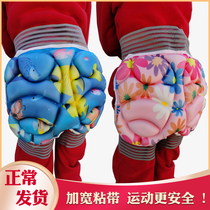 Children thickened outwear wheel slip anti-fall pants skating amass cushion skateboard riding skating amps ski and hip