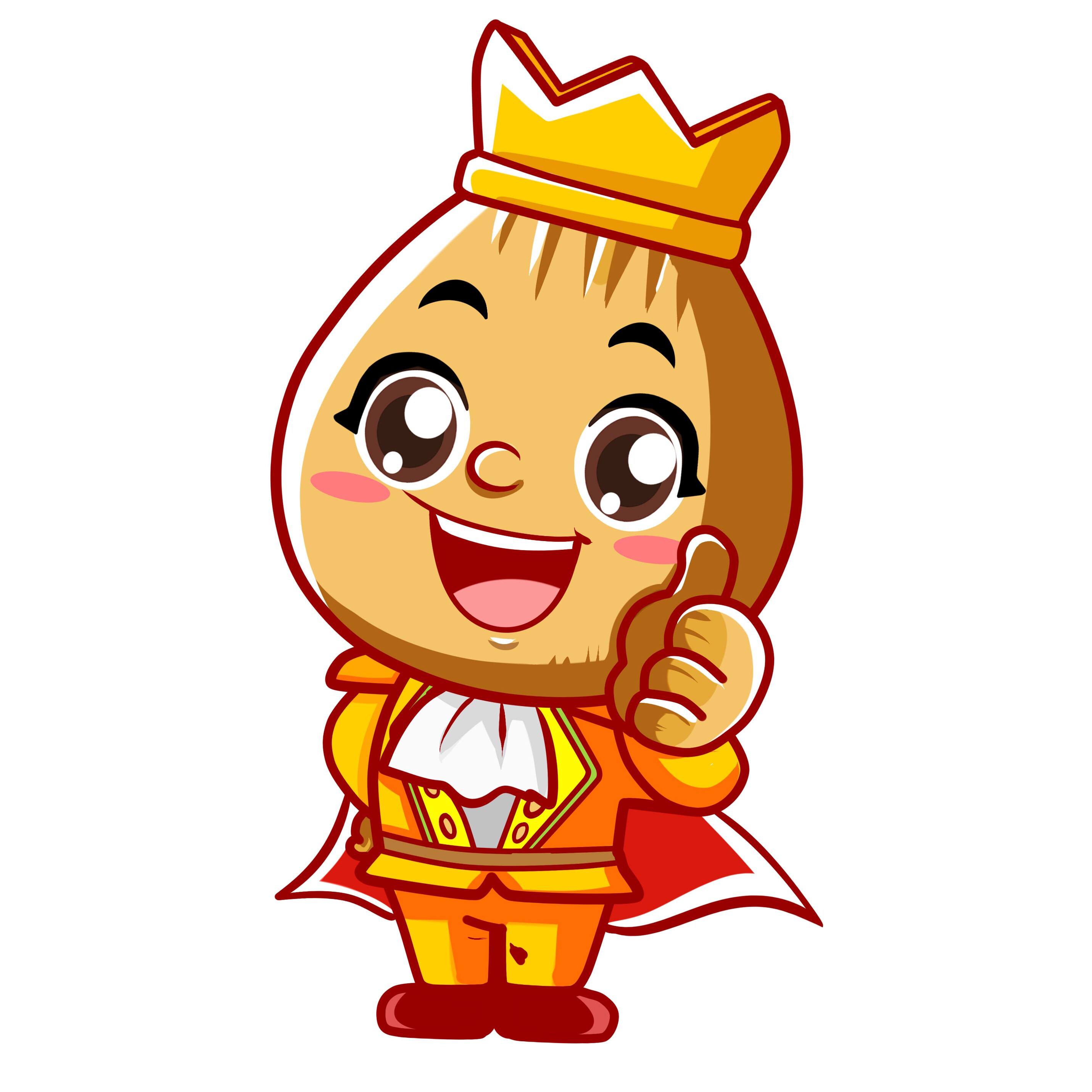 贵农哥坚果零食的LOGO