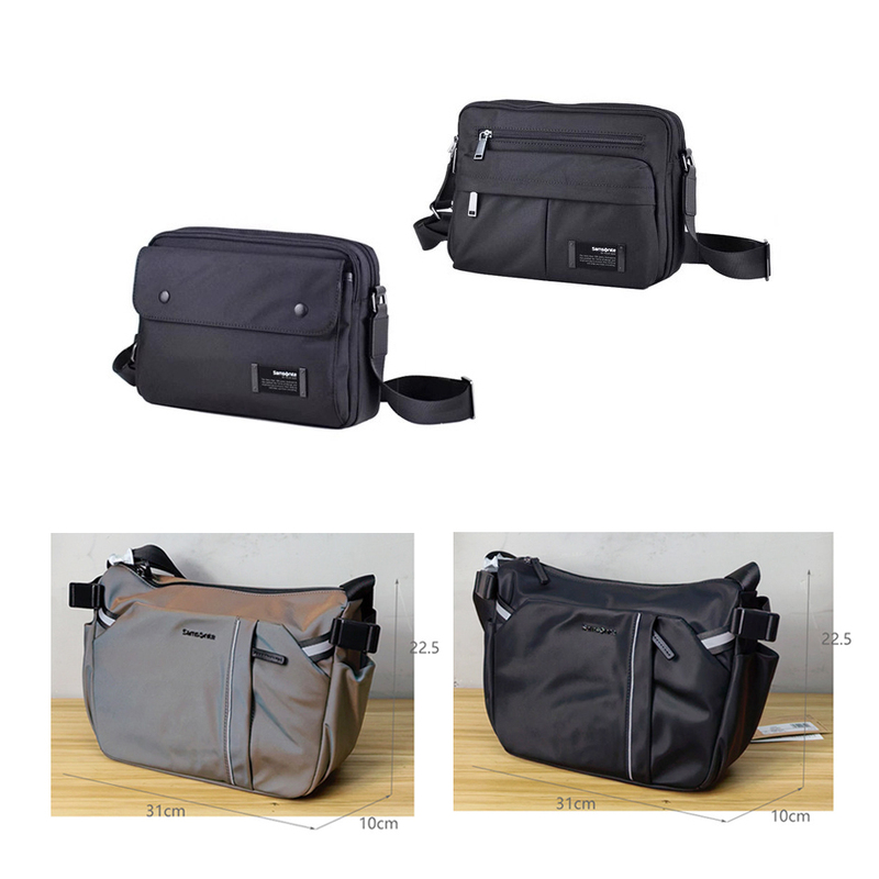 Samsonite To8 Business Fashion Casual Men's Youth Shoulder Crossbody Bag Nylon Fabric Ny3 Samsonite To8 Business Fashion Casual Men's Youth Shoulder Crossbody Bag Nylon Fabric Ny3