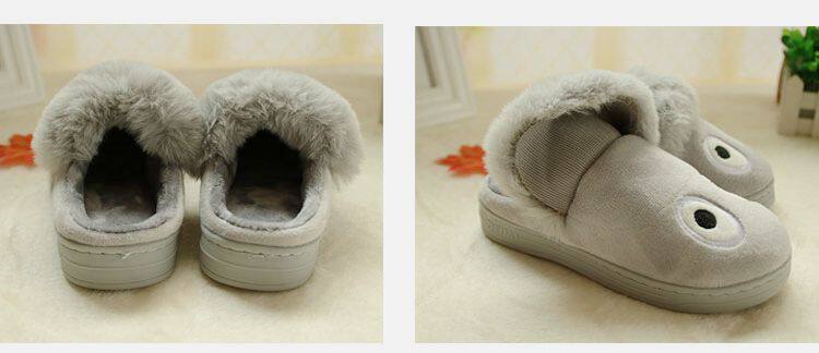 Pantoufles enfants en velours côtelé pour hiver - Ref 1033999 Image 10