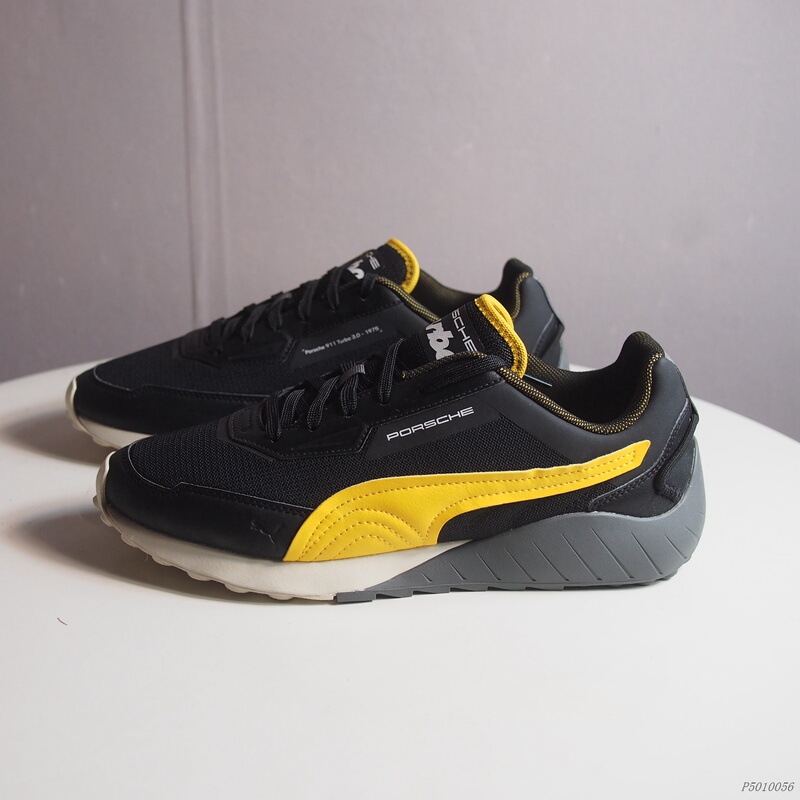 Puma Porsche Collaboration Men's Low-Top Fabric Breathable Shock-Absorbing Slim Fashion Casual Shoes 308821