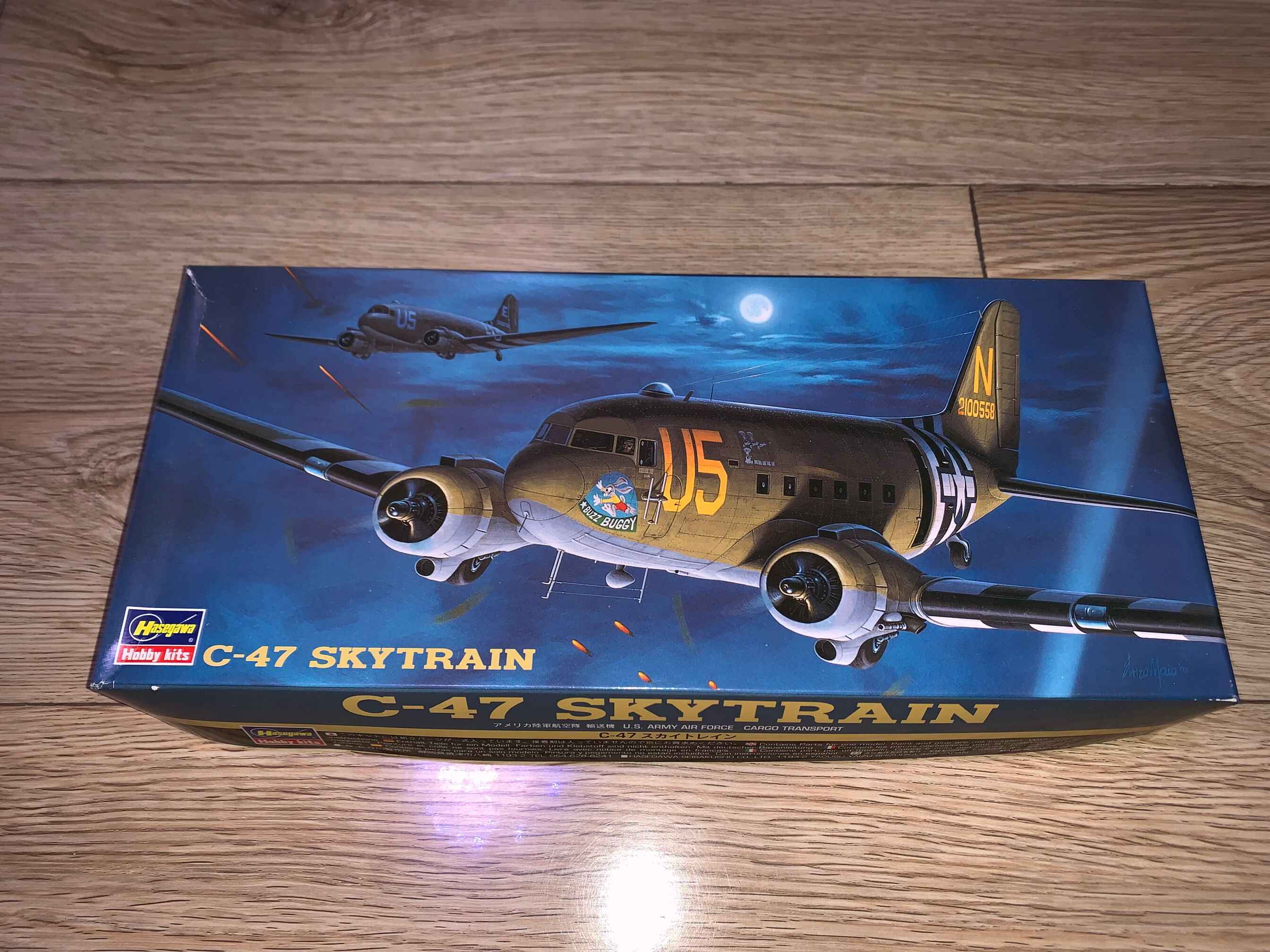 ヴィンテージクラシック航空機 ダイキャスト 1/100 スケール C-47