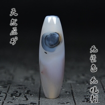 Natural authentic Tianzhu Tibetan Laoli Necklace Tantric Buddhism Nine-eyed Stone Shale