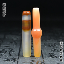  Tibetan genuine Tianzhu Agate barrel bead Jade marrow Lezi Shale Tianye strong energy Lucky evil spirits Buddha bead pendant