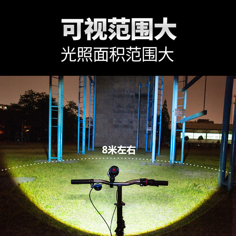 Shenyu strong light flashlight rechargeable super bright long-range LED searchlight mini outdoor household portable waterproof