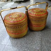 Два слоя одной пары бамбуковых желтых, чтобы отправить плоское бремя