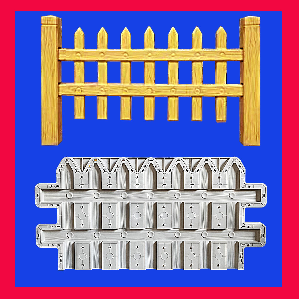 Cement Imitation Wood Balm Rod Mold Embalming Wood Fence Surrounding Imitation Bark Wood Pile Garden Forest Landscape Riverway Guardrails Mold