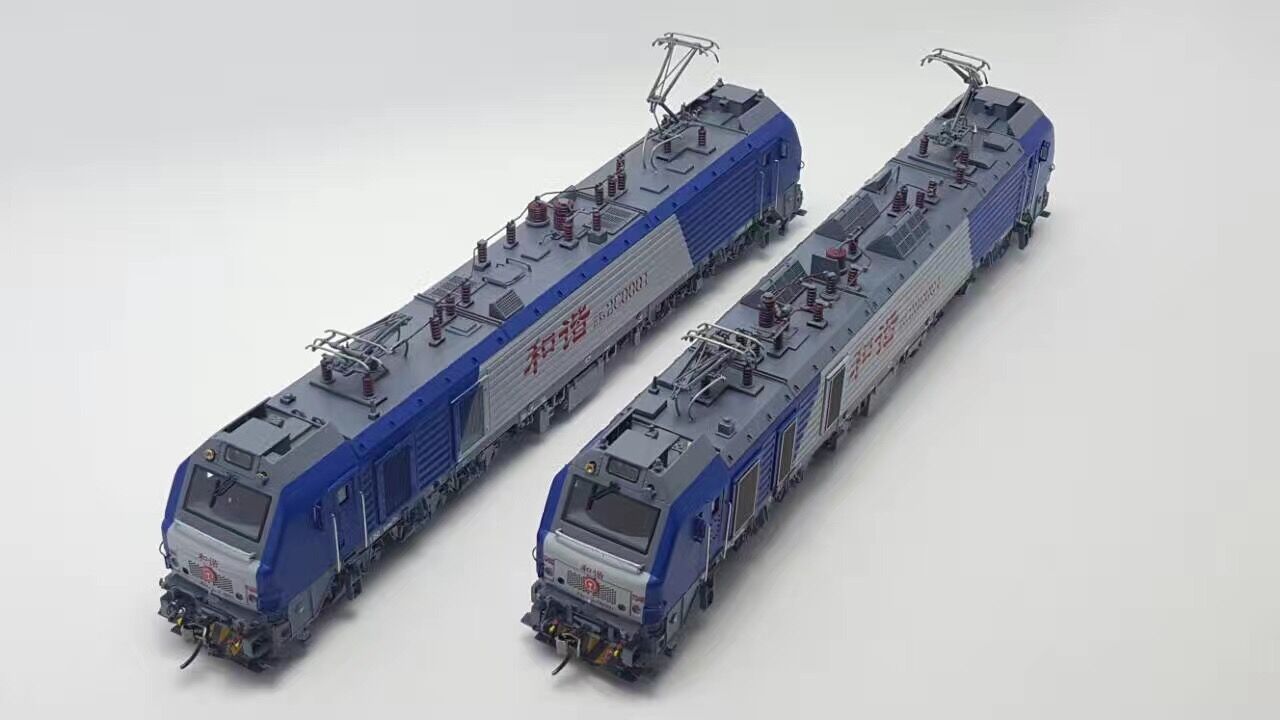 Orangutan Model 1/87 China Railway HXD2B Harmony Electric 2B Electric Locomotive Train Model All Copper