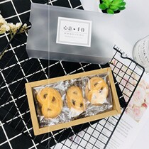  Thickened transparent snowflake crisp packaging bag Sugar paper egg yolk crisp biscuit machine sealing bag nougat packaging Dingou mooncake