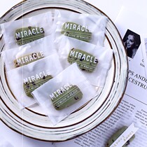  Snowflake crisp packaging bag self-sealing cranberry button biscuit milk jujube machine-sealed nougat cake box Cookie nougat baked cake