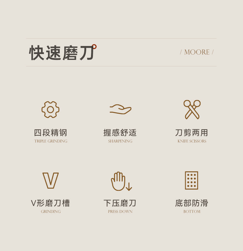 Точилка joseph 菜刀磨刀神器高精度家用便携折叠磨刀器姜妍款快速磨刀石