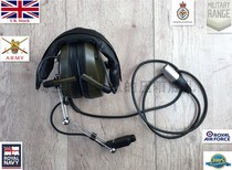 British Army Headphones Armored Tanksoldier AFV Armored Vehicles Newsletter Earmai Wearing Military Version Public Hair