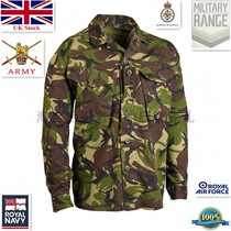 British Army S95 DPM Jungle Warfare Jacket Woodland Combat Version Double Leaf Zip Cut-off Classic Army Edition Public Hair