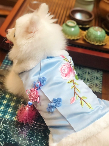 Ханьфу, осеннее утепленное ципао, китайский стиль