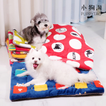 Pet Dog Nest Mat puppets Puppet Cat Blankets Small Dogs Teddy All Season Thickened Sleeping Mat Bed Quilts Machine Washable Blankets