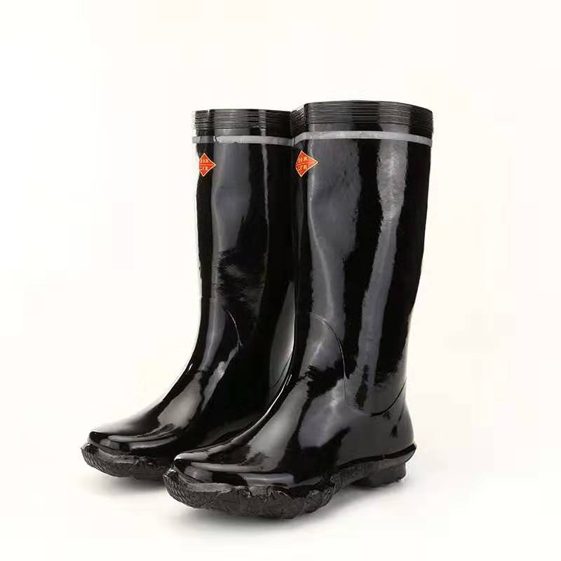 Boom Andboard Work Mine Boots 6KV Insulation Rain Shoes Downwell Special Mine Rubber Safety Non-slip Reflective Boots