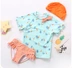 Sunice Children Spa Spa Áo tắm mới Chia tay ngắn Cô gái Hàn Quốc Kem chống nắng Big Boy Áo tắm - Bộ đồ bơi của Kid quần áo bơi cho bé gái Bộ đồ bơi của Kid