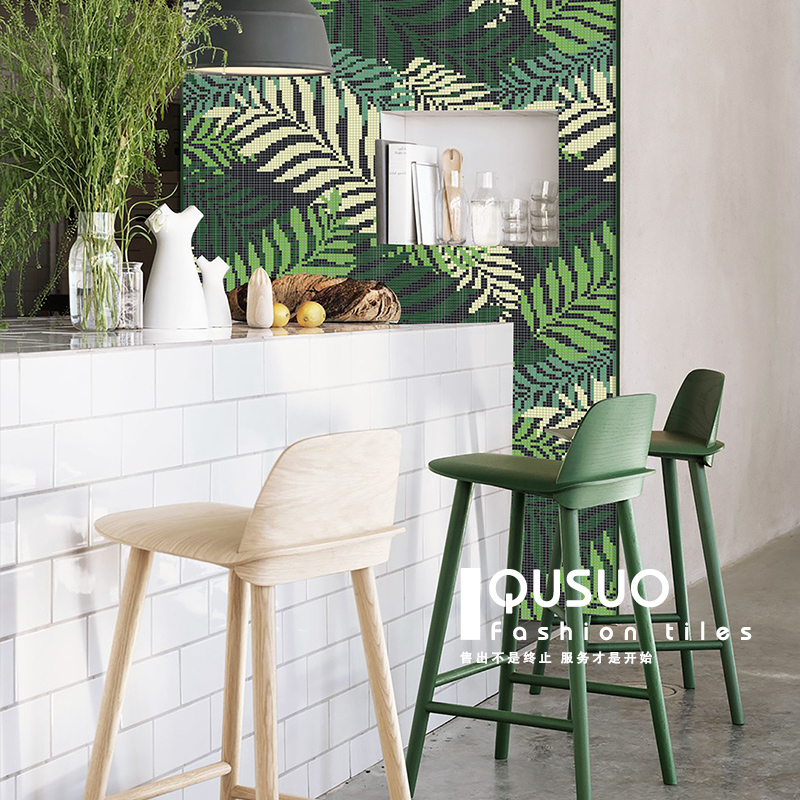 Nordic white brick powder room mosaic puzzle cut painting Kitchen wall brick Bathroom brick toilet net red tile