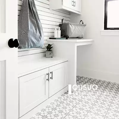 Fun Nordic retro balcony Kitchen 200*200 Wall floor small tiles Powder room Bathroom non-slip tiles