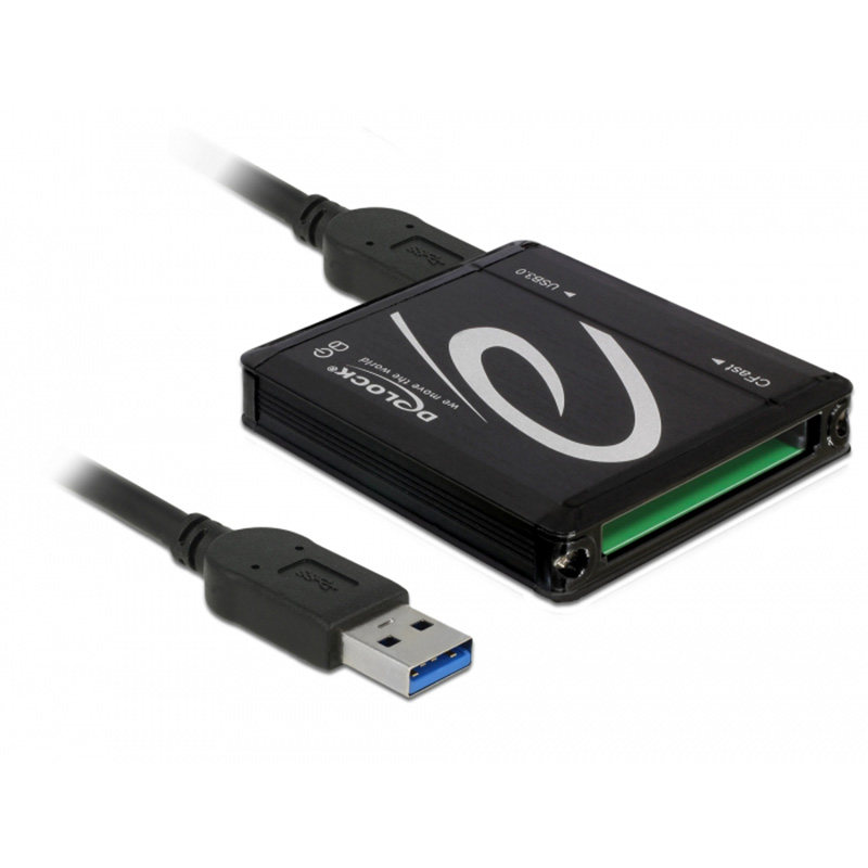 Delock 91686 USB3 0 CFast 2 0 Card reader supports UASP Does not support CF memory card
