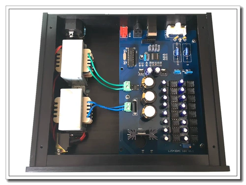 L1543DAC 16x Parallel TDA1543HIFI лихорадка Декодер воспроизводит аналоговый вкус TDA1541
