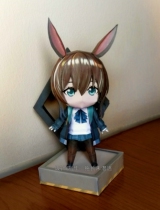 This is not a hand-made long absconded design ark Amia Q version of the anime paper mold manual