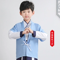 Сплошной голубой топ