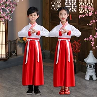 Красный прямой рукав