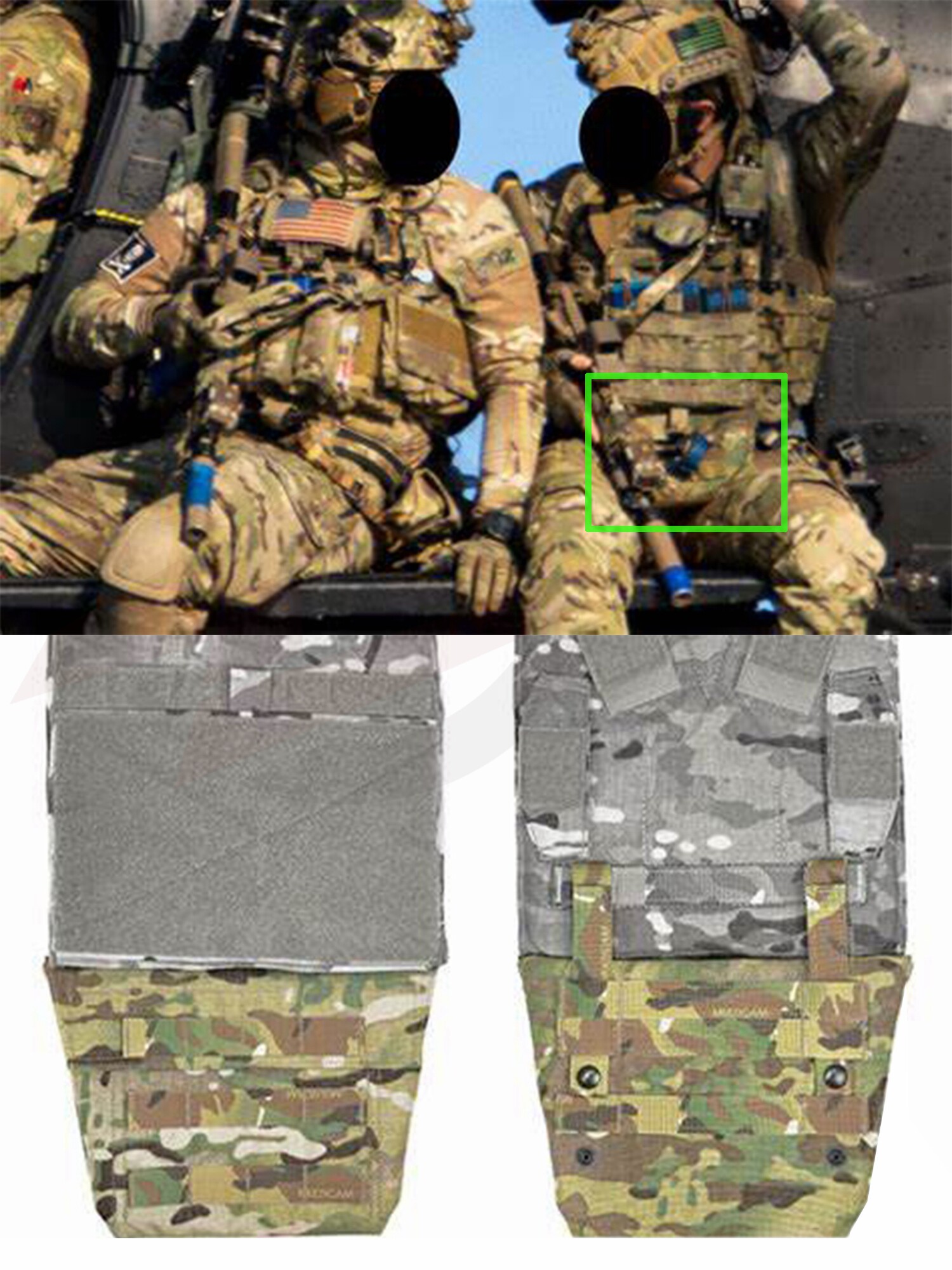 Crye Precision Abdomen-Panel Tactical Airsoft Vest Crotch Protect