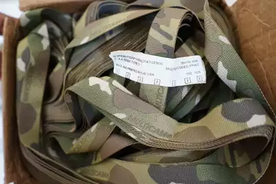 CP Multicam original 2019 new version single-sided printing and dyeing camouflage webbing edging 1 inch