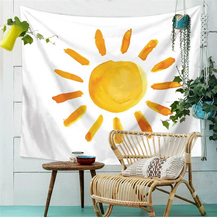 Gửi flannel ánh sáng phim hoạt hình mèo tường trang trí Giấy dán tường tấm thảm Ta là khu nhà ở của trẻ em treo vải nền vải - Tapestry thảm treo tường mandala