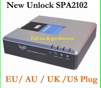 New Linksys SPA2102 voice gateway supports sip protocol foreign trade free