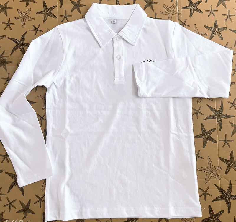 H.W 100% Cotton Double Yarn Washed Long-Sleeve T-Shirt, Logo Won'T Wash Off, Normal Size, Order According to Height