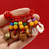 Baby pins childrens baby pregnant women pendant safe peach wood s anti-fright buckle pin newborn toddler DIY brooch