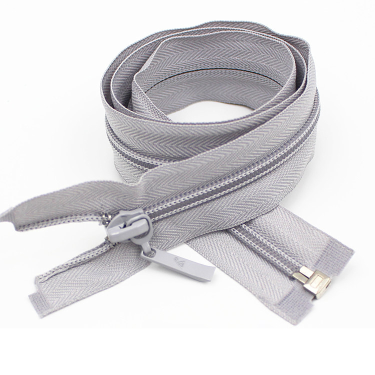 Zipper No. 5 Nylon Long Coat Thickened Colorful Detachable Zipper Accessories Clothing Zipper Chain