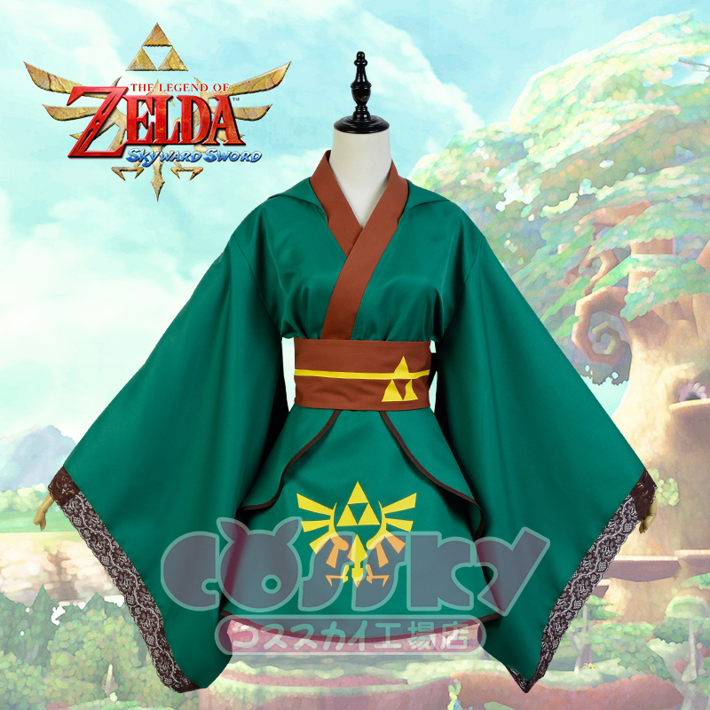 (cossky) The legend of Zelda cos Link female version COSPLAY clothing European code spot
