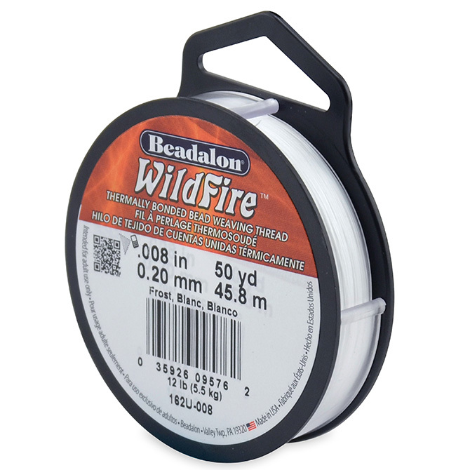 American-Made Beadalon Wildfire Black and White Gray 20/50/125 Yards Beading DIY High Quality