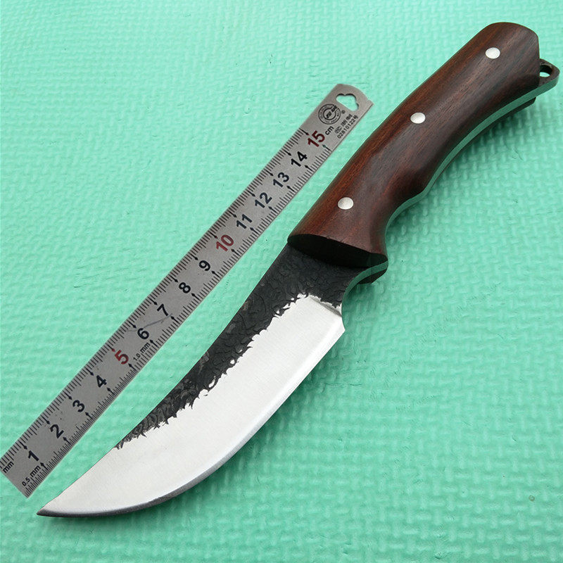 Handmade knife forging knife with knife cutter cutter, knife cutter, one steel branch shank outdoor