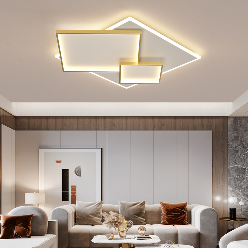 Bedroom light rotatable led home ceiling lamp square Nordic minimalist small living room light personality book room lamps