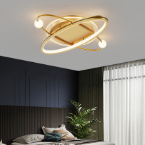 Childrens room lamp Boy bedroom creative cartoon ceiling lamp Room eye protection Space lamp Planet Earth planet lamp