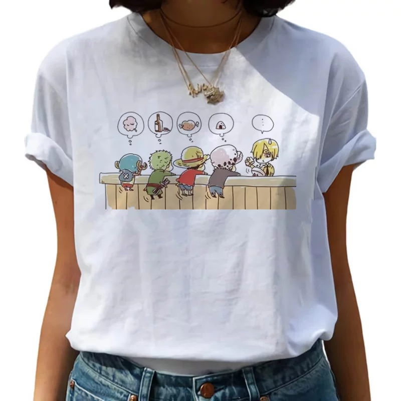 [Кружка One Piece Женские карикатуры Лuffy японское аниме 90-е годы футболка]