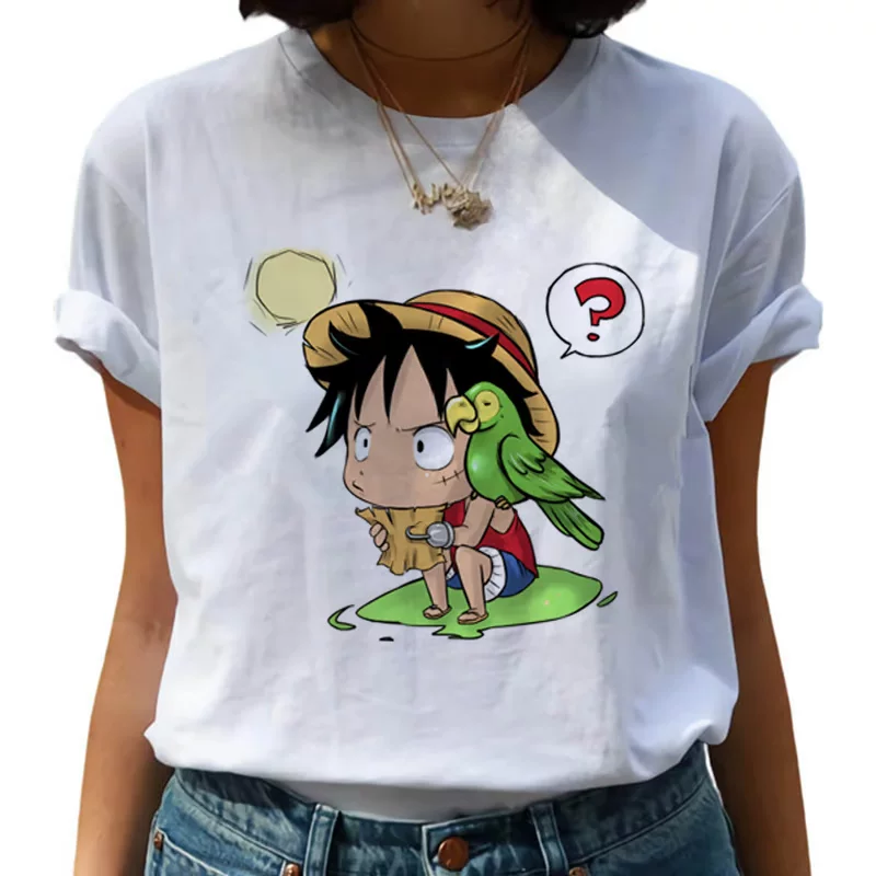 [Кружка One Piece Женские карикатуры Лuffy японское аниме 90-е годы футболка]