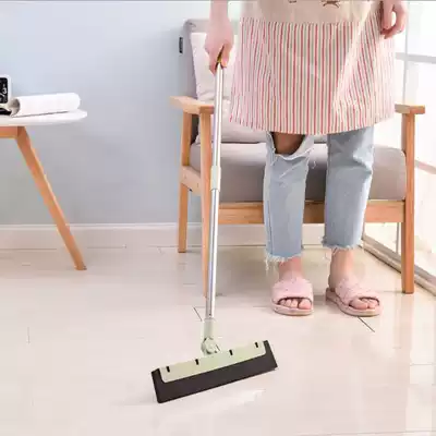 Water absorbent bathroom water mop scrape hair dressing room toilet corner cleaning wiper glass rain sweep