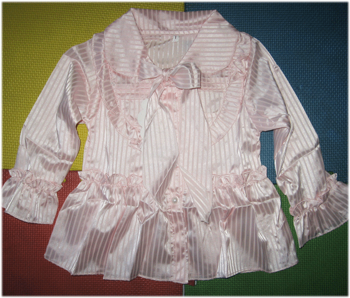 Chemise fille à manche longue - Ref 2087309 Image 6